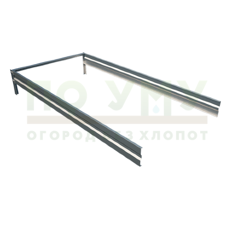 Вставка-удлинение 2,0 м, для грядки оцинкованной высота 15 см в Санкт-Петербурге