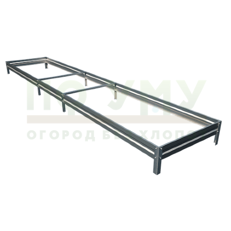 Грядка оцинкованная 0,5х5,0 м, высота 15 см в Санкт-Петербурге